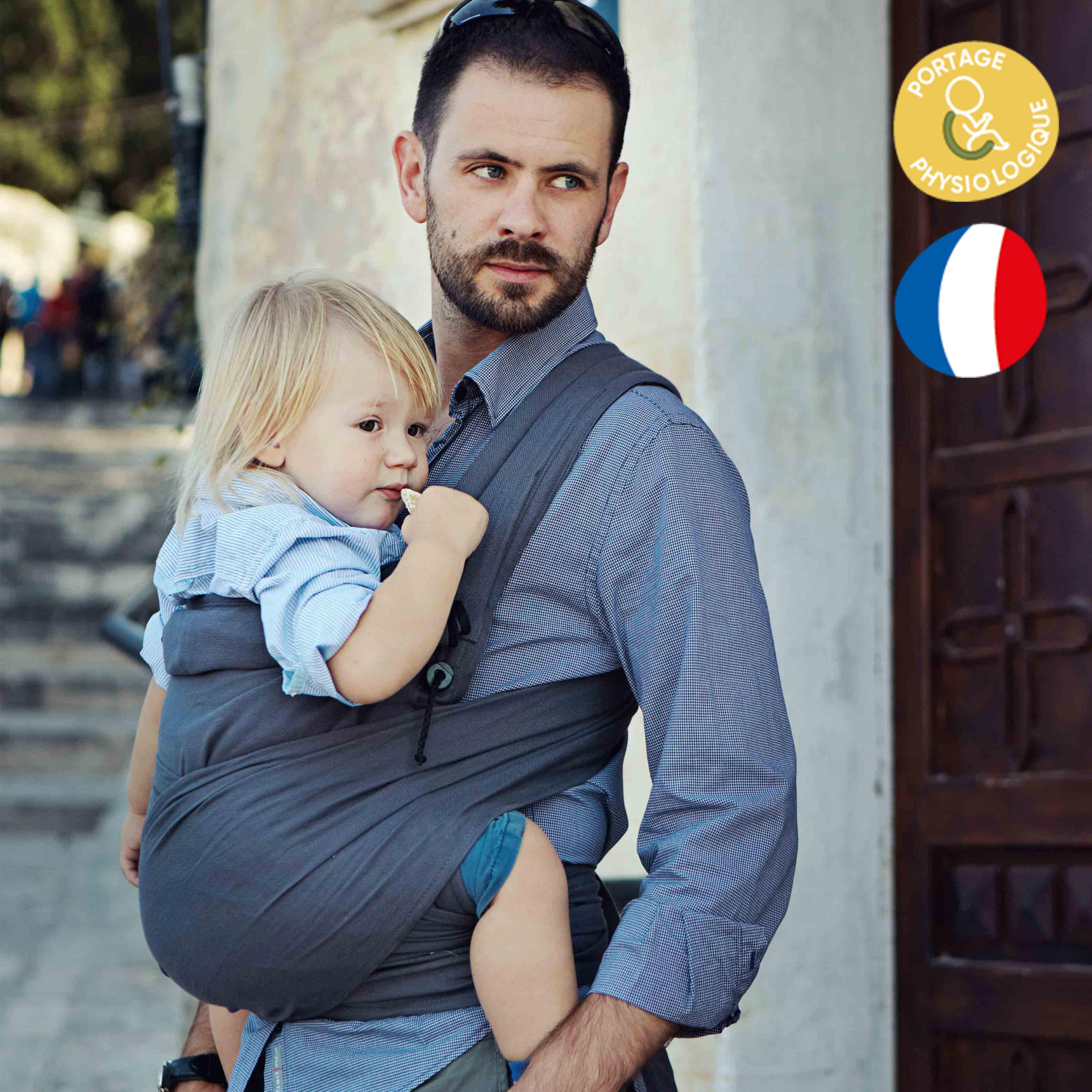 Porte Bebe Evolu Bulle Mei Tai Hipopo