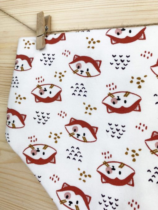 Bavoir bandana renard