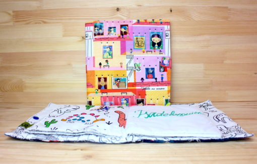 cahier à colorier lavable