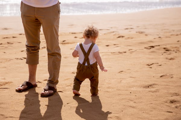 bébé en vacance